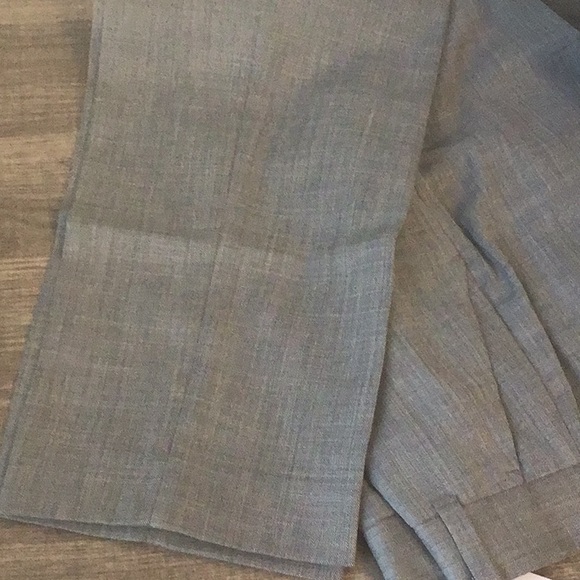 Calvin Klein Boys Flat Front Slim Fit Slacks - Picture 2 of 7